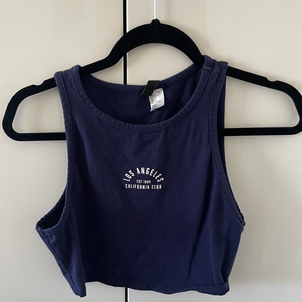 H&M blue top